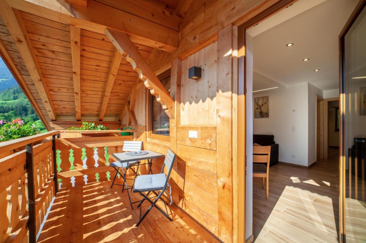סן מאורו Innergasserhof Ferienwohnung Edelweiss מראה חיצוני תמונה