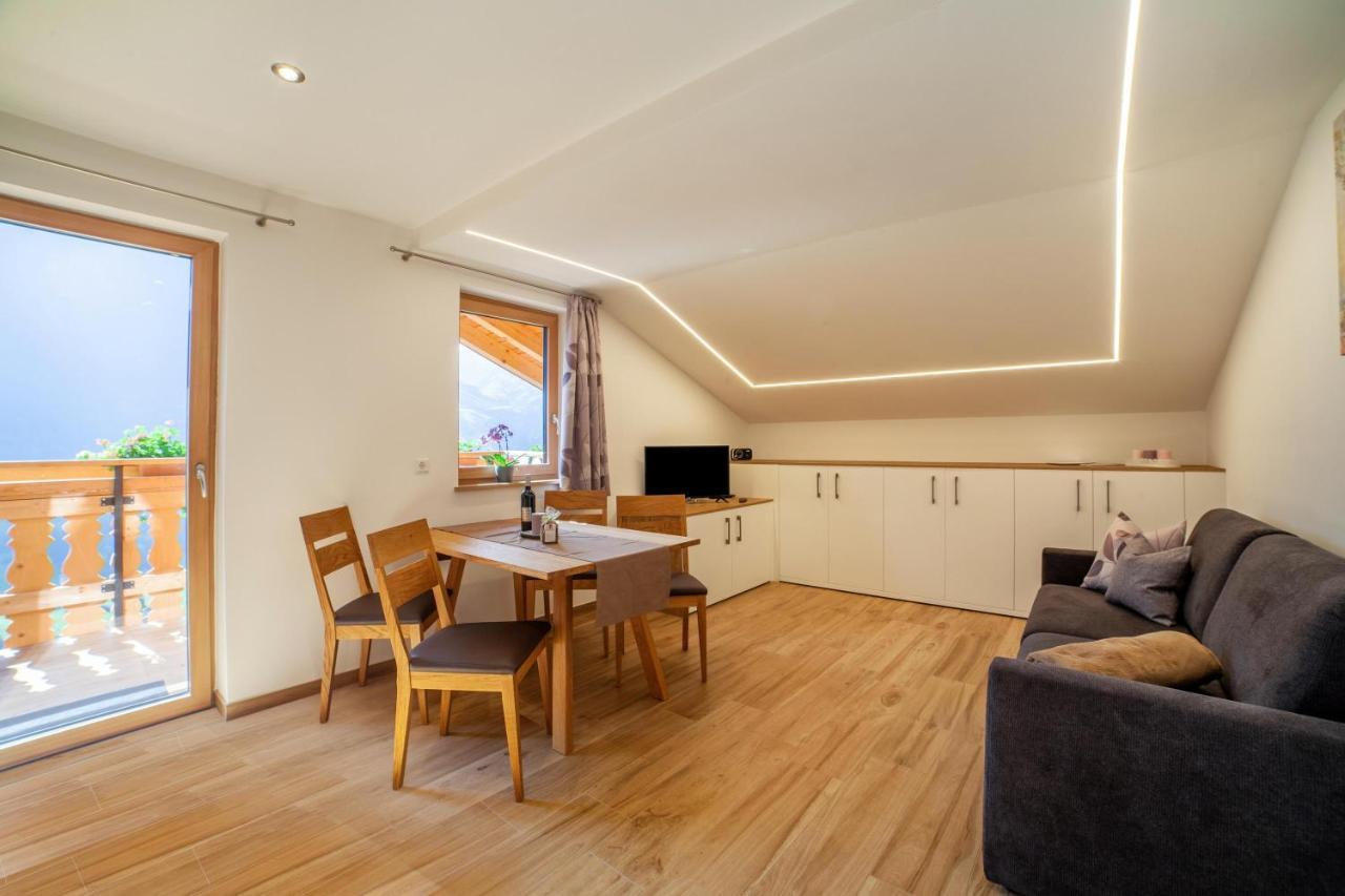 סן מאורו Innergasserhof Ferienwohnung Edelweiss מראה חיצוני תמונה