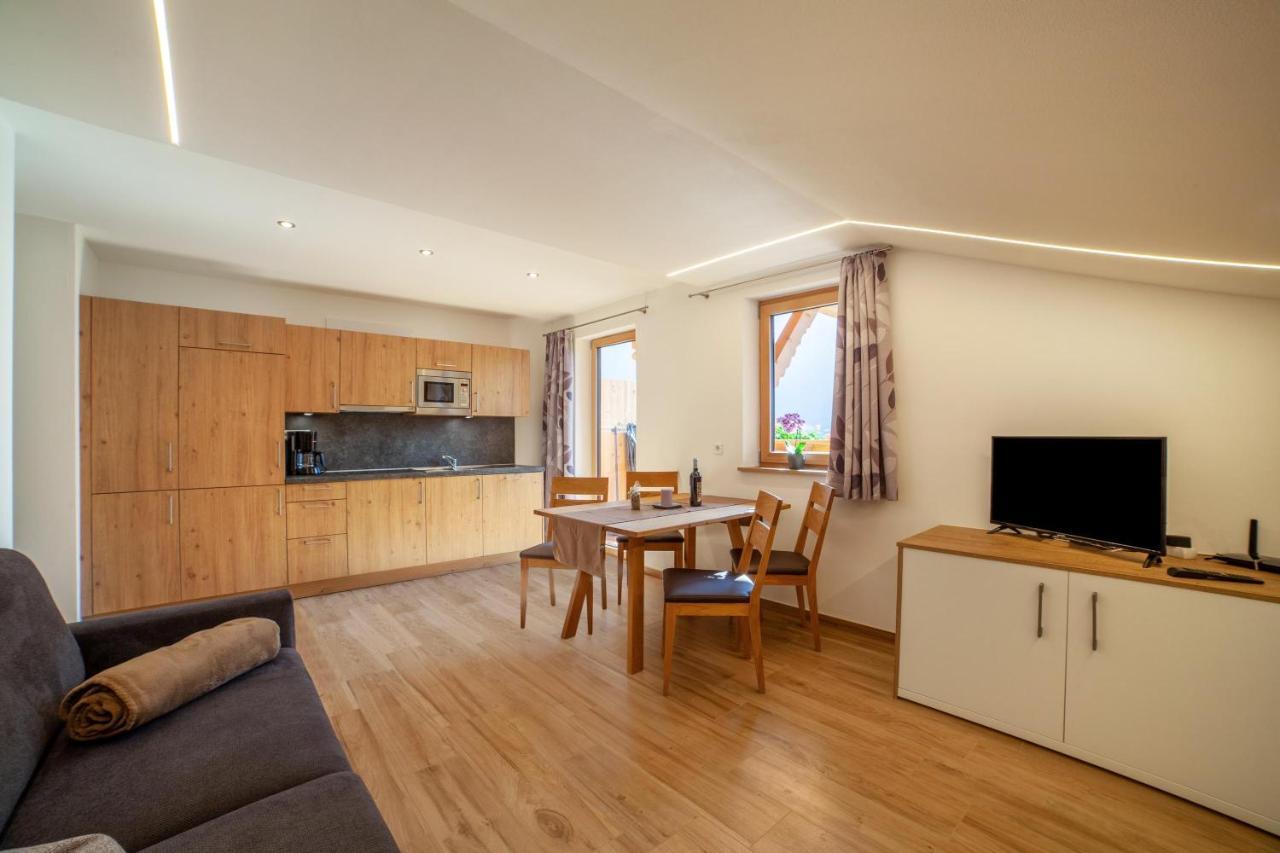 סן מאורו Innergasserhof Ferienwohnung Edelweiss מראה חיצוני תמונה