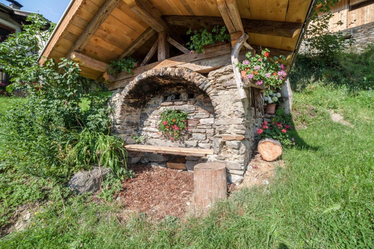 סן מאורו Innergasserhof Ferienwohnung Edelweiss מראה חיצוני תמונה
