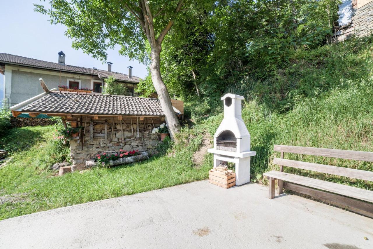 סן מאורו Innergasserhof Ferienwohnung Edelweiss מראה חיצוני תמונה