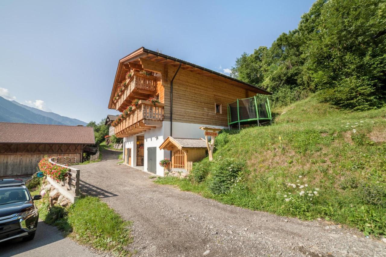 סן מאורו Innergasserhof Ferienwohnung Edelweiss מראה חיצוני תמונה