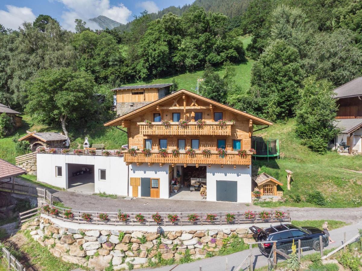 סן מאורו Innergasserhof Ferienwohnung Edelweiss מראה חיצוני תמונה